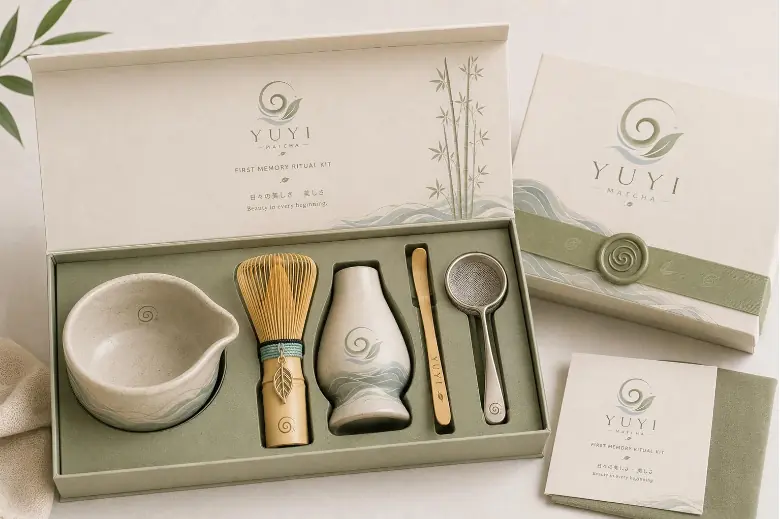 First Memory Ritual Set in its Yuyi presentation box